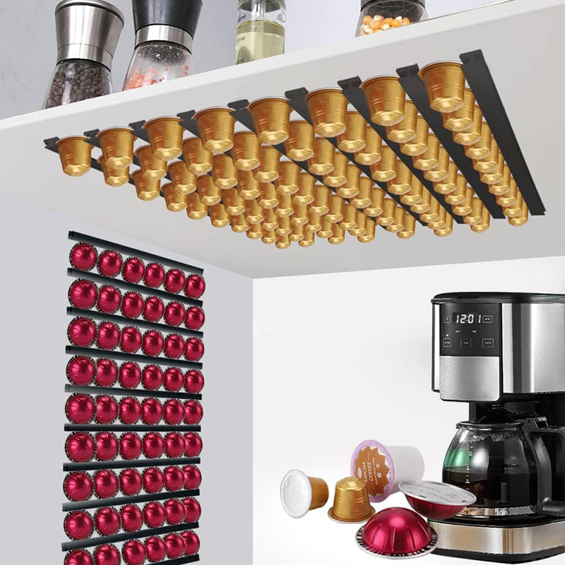 Coffee Capsule Holder - 6pcs For Nespresso Dolce Gusto Vertuoline