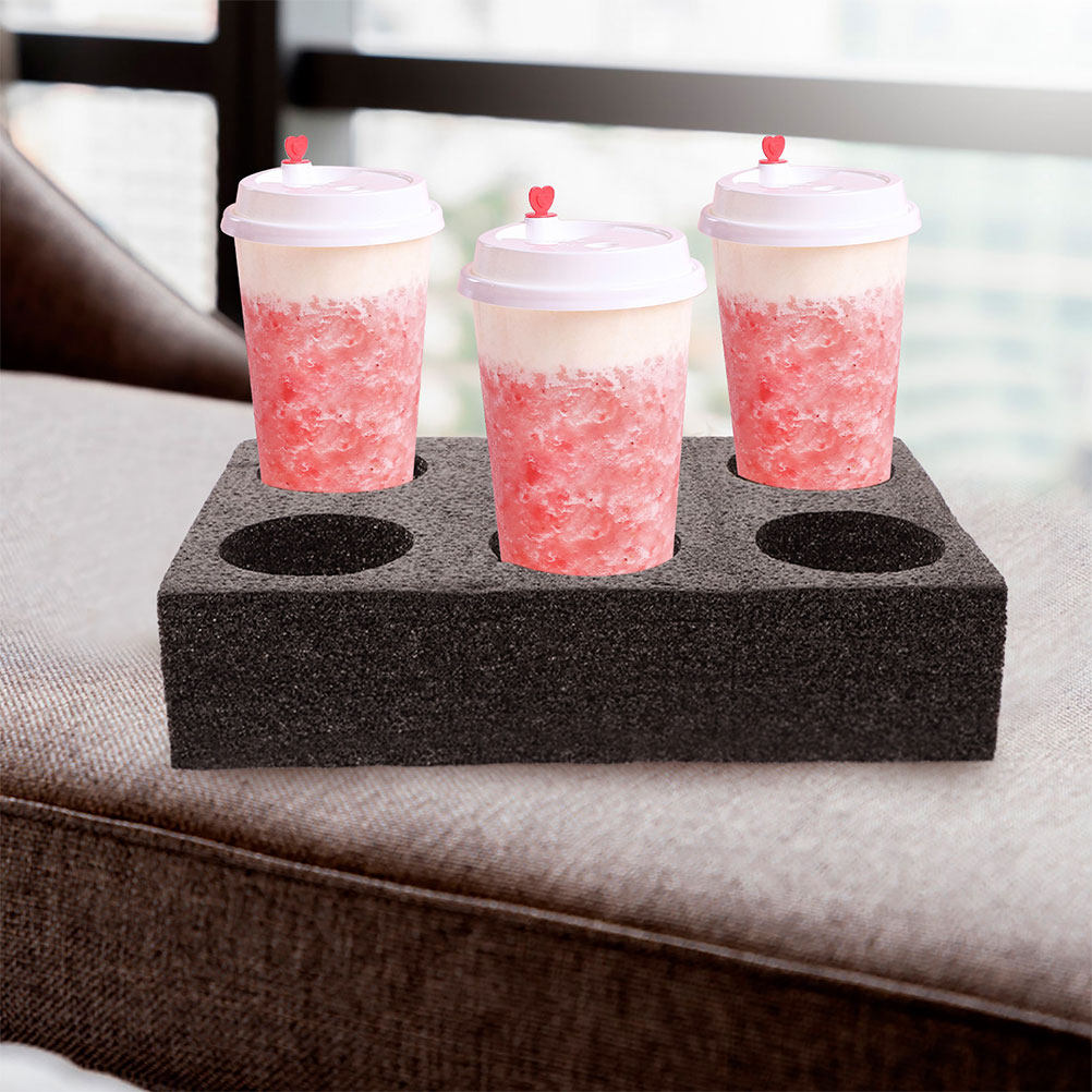 Coffee Tea Shop - 4Pcs Takeout Beverage Cup Holders Coffee