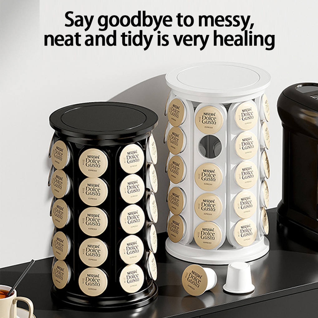 Coffee Capsule Holder - Coffee Capsule Holder 360-degree Rotation 24