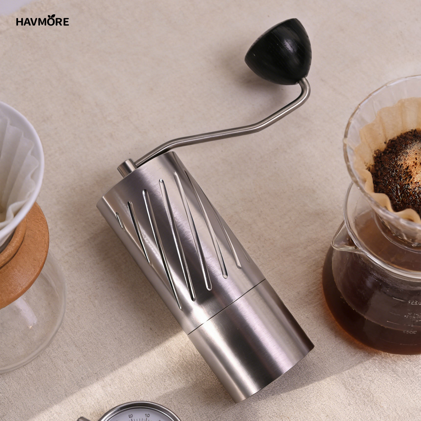 Burr Hand Grinder - NEW High Quality Portable 420 Stainless
