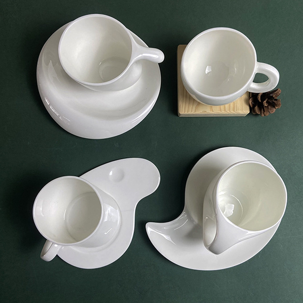 Coffee Tea Shop - 1Set Ceramic Tea Cup Set with