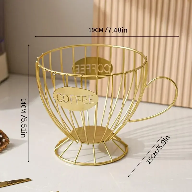 Coffee Capsule Holder - Metal Coffee Capsule Holder Display Rack