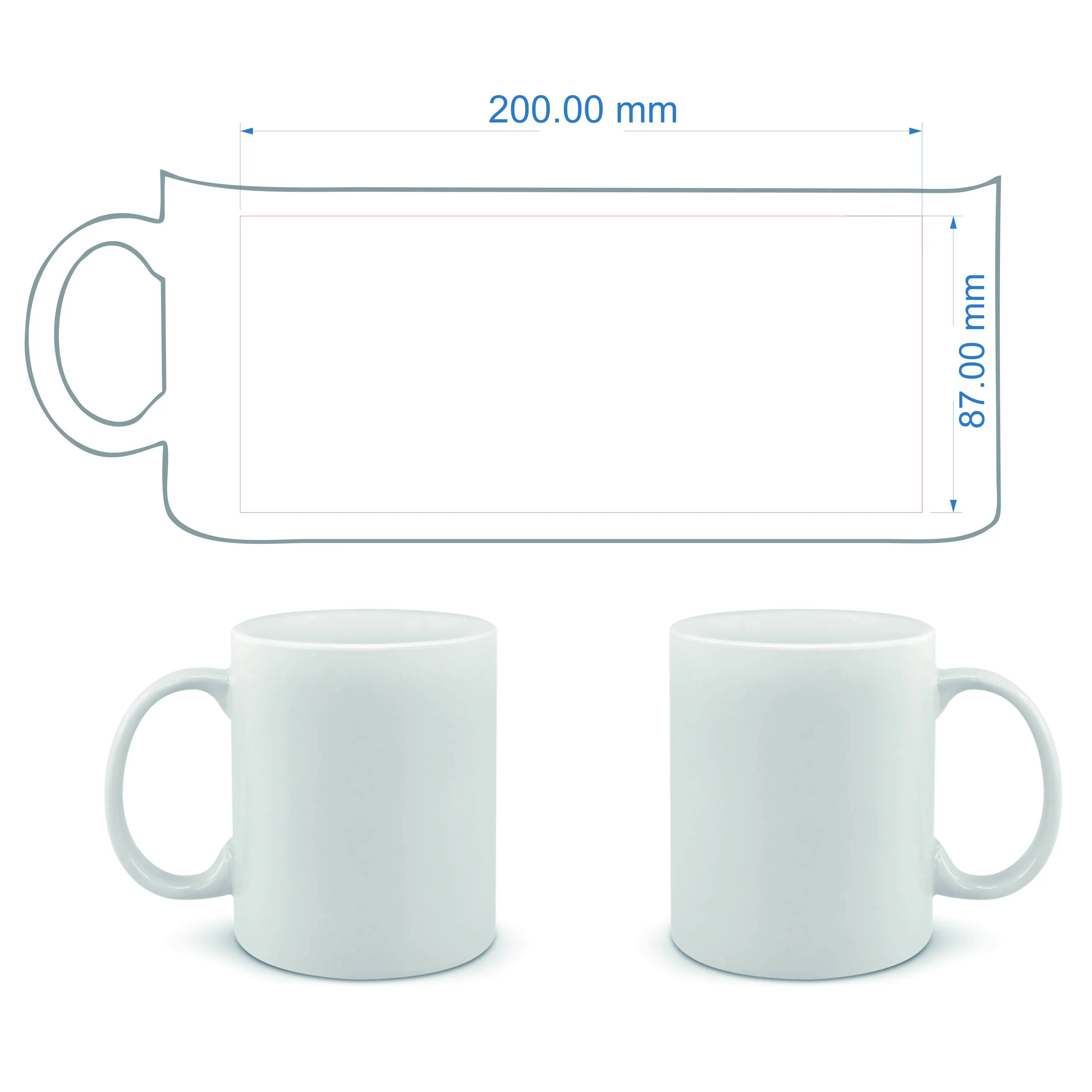 DIY Customized mugs 350ML 12oz - Coffee Tea Pictures reseña y precio