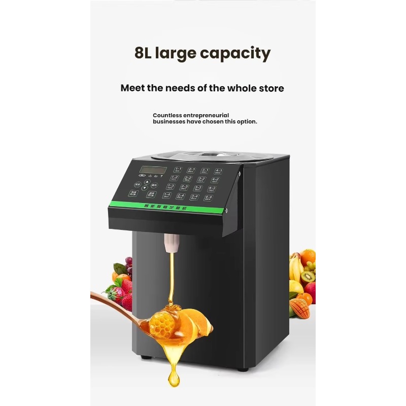 Commercial Automatic Sugar Syr - Coffee Tea Shop reseña y precio