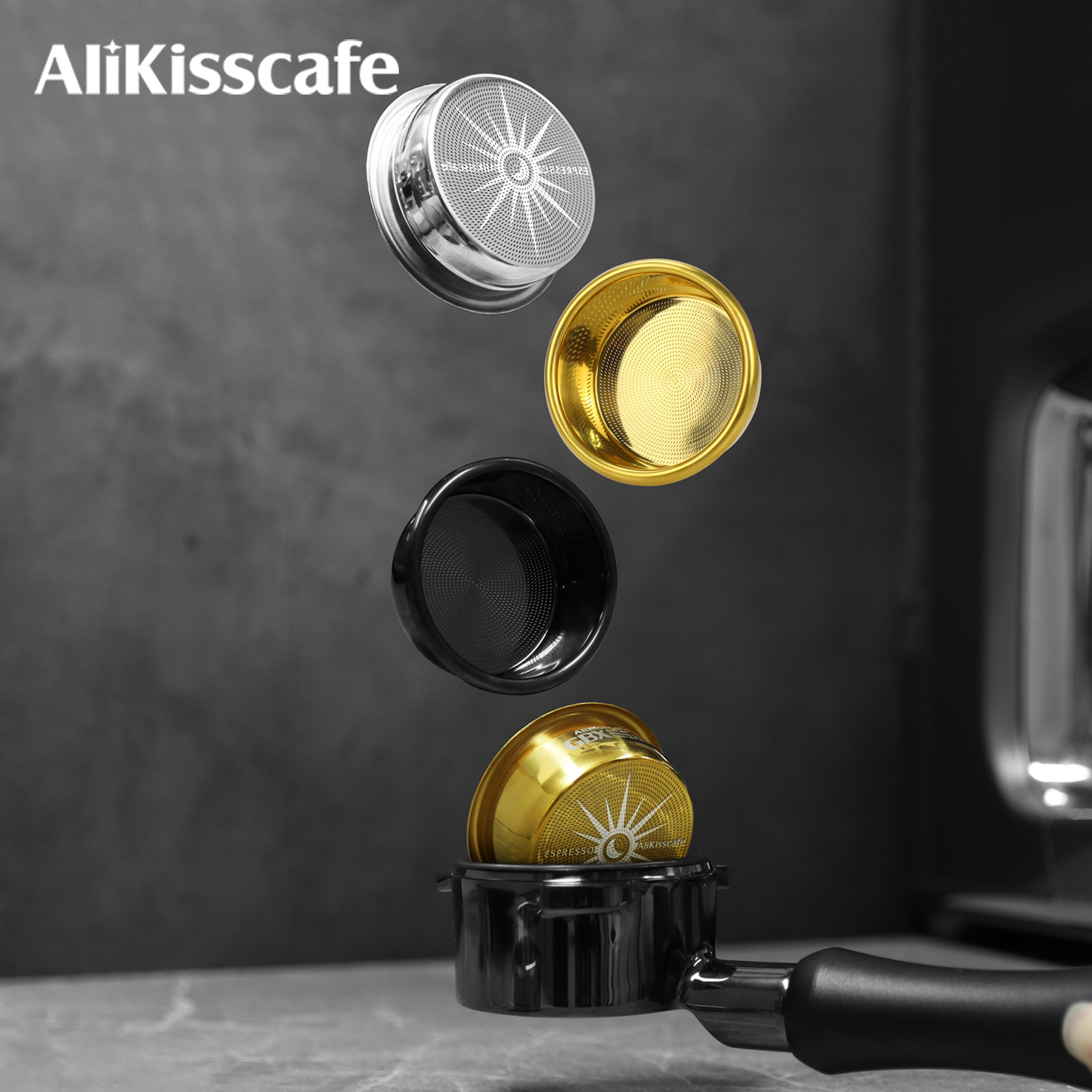 AliKisscafe Espresso Filter Ba - Coffee And Tea Filter reseña y precio