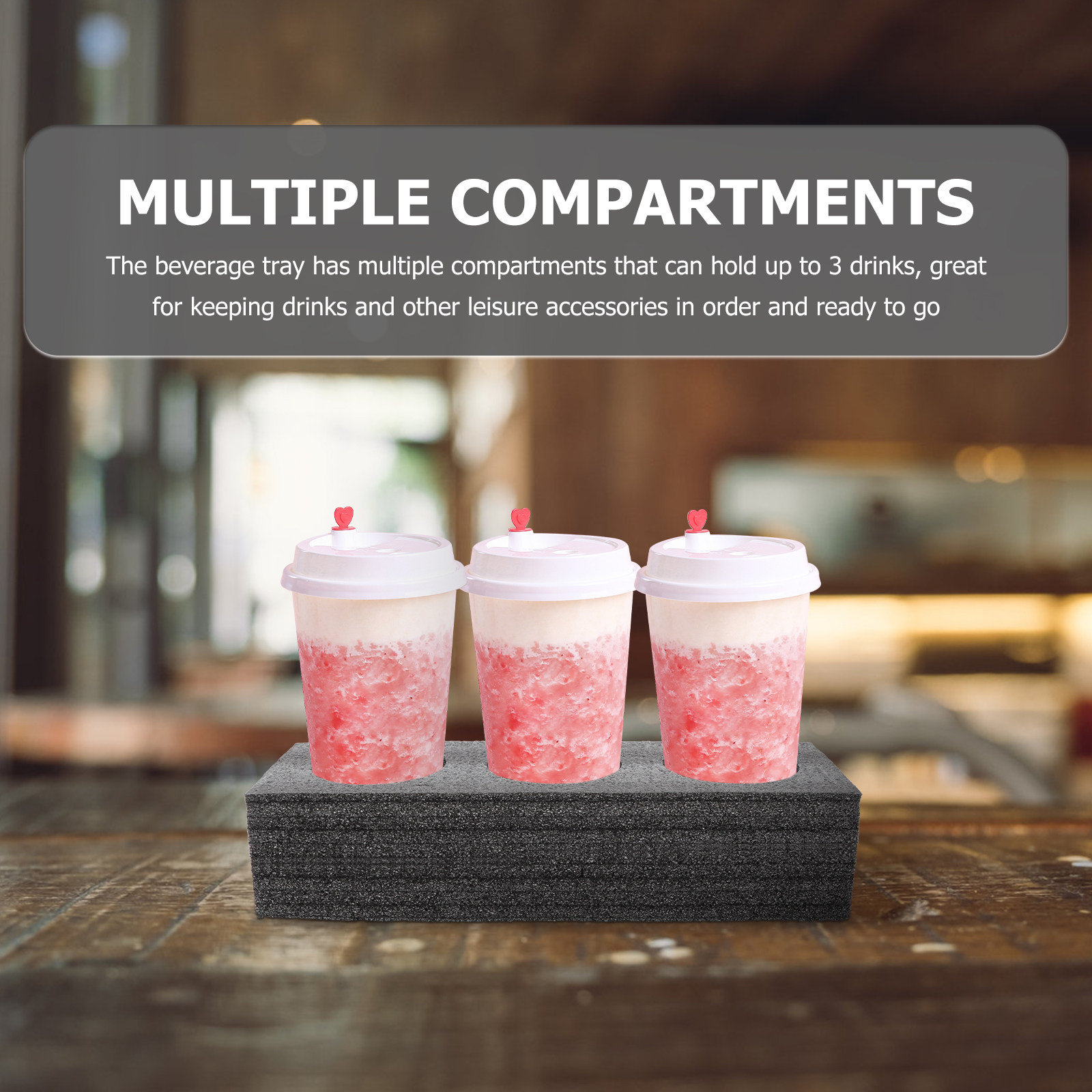 2Pcs Cup Tray Pearl Cotton Mat - Coffee Tea Holders reseña y precio