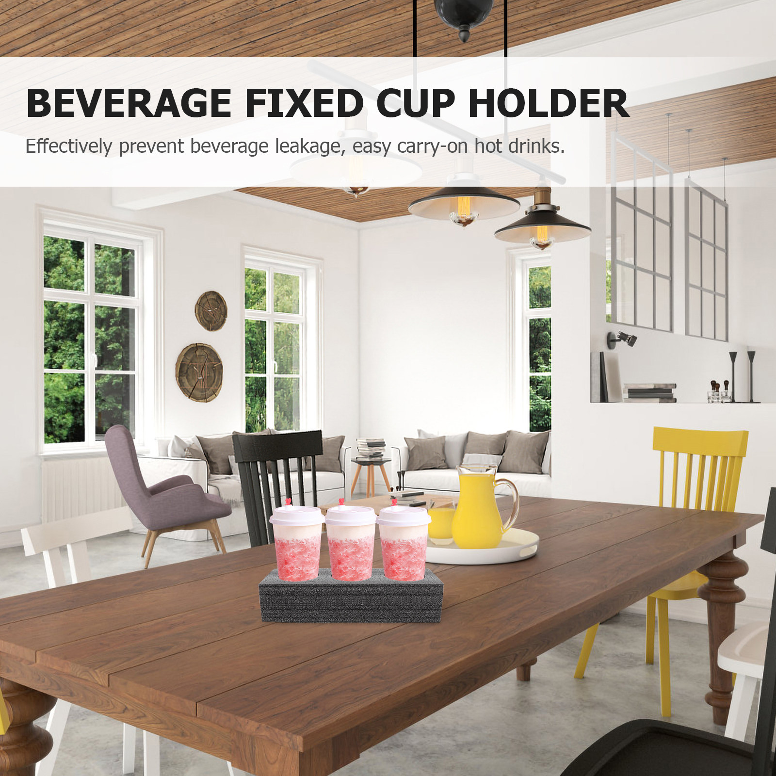 2Pcs Cup Tray Pearl Cotton Mat - Coffee Tea Holders reseña y precio