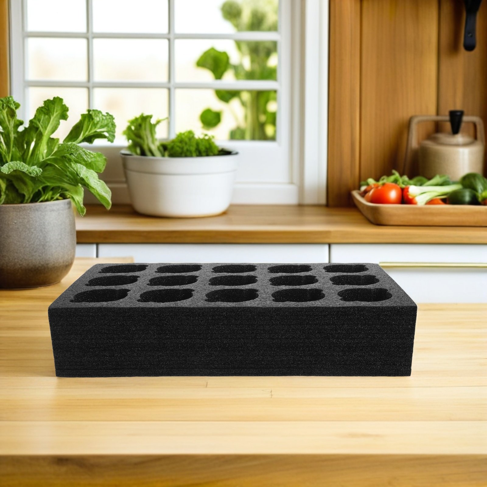 Foam Cup Holder Tray Multi-Cup - Coffee Tea Holders reseña y precio