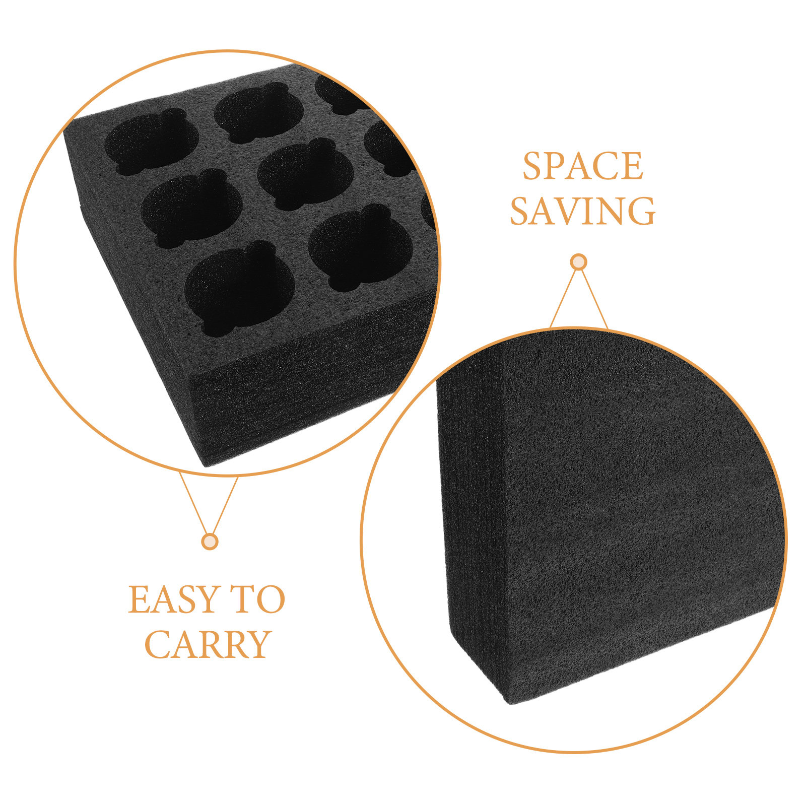 Foam Cup Holder Tray Multi-Cup - Coffee Tea Holders reseña y precio