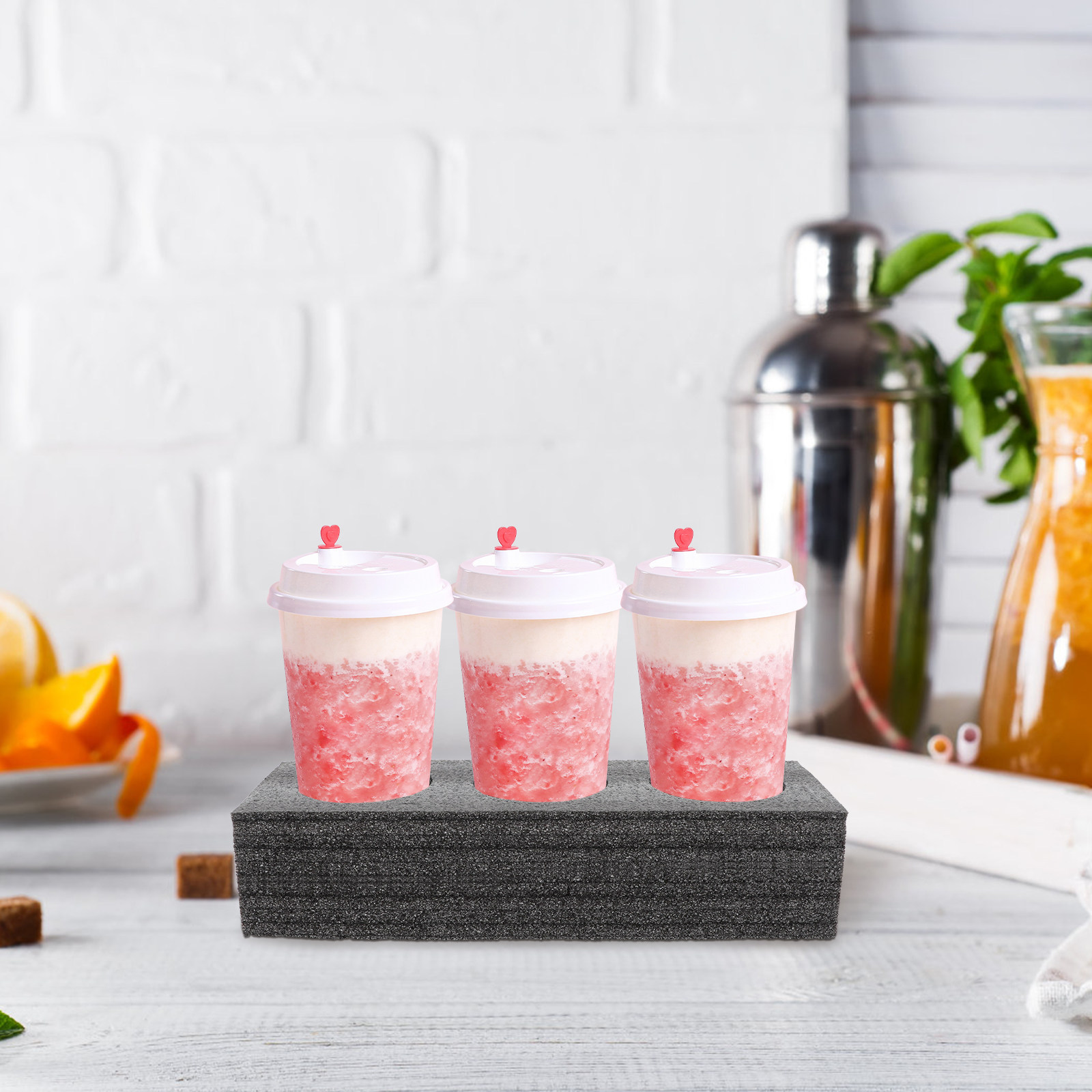 2Pcs Cup Fixing Holder Pearl C - Coffee Tea Holders reseña y precio