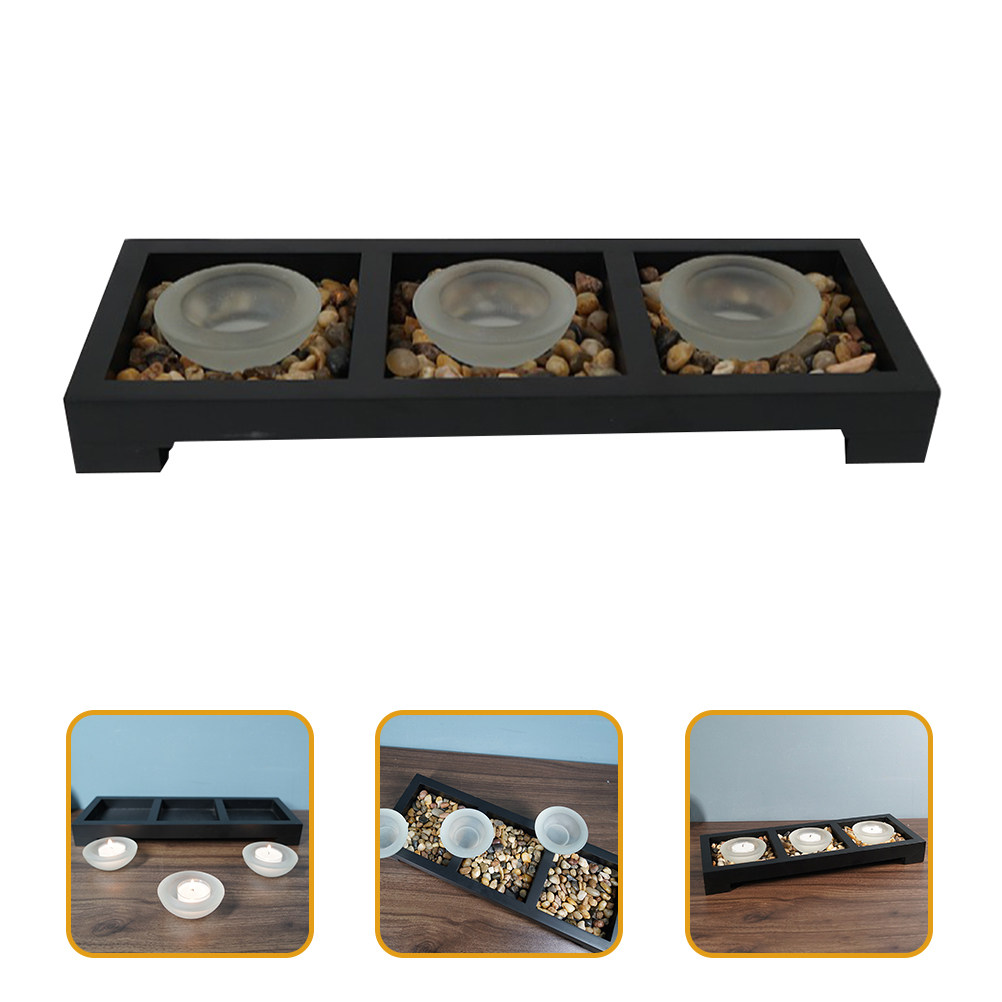 1 Set Glass Tea Light Holders  - Coffee Tea Holders reseña y precio