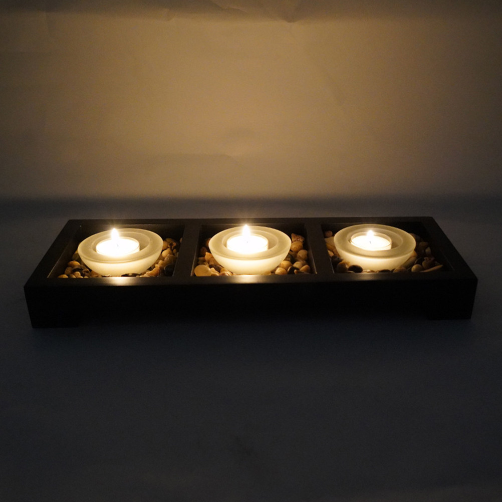 1 Set Glass Tea Light Holders  - Coffee Tea Holders reseña y precio
