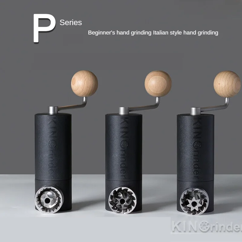 Kingrinder P1 P2 Manual Coffee - Burr Hand Grinder reseña y precio