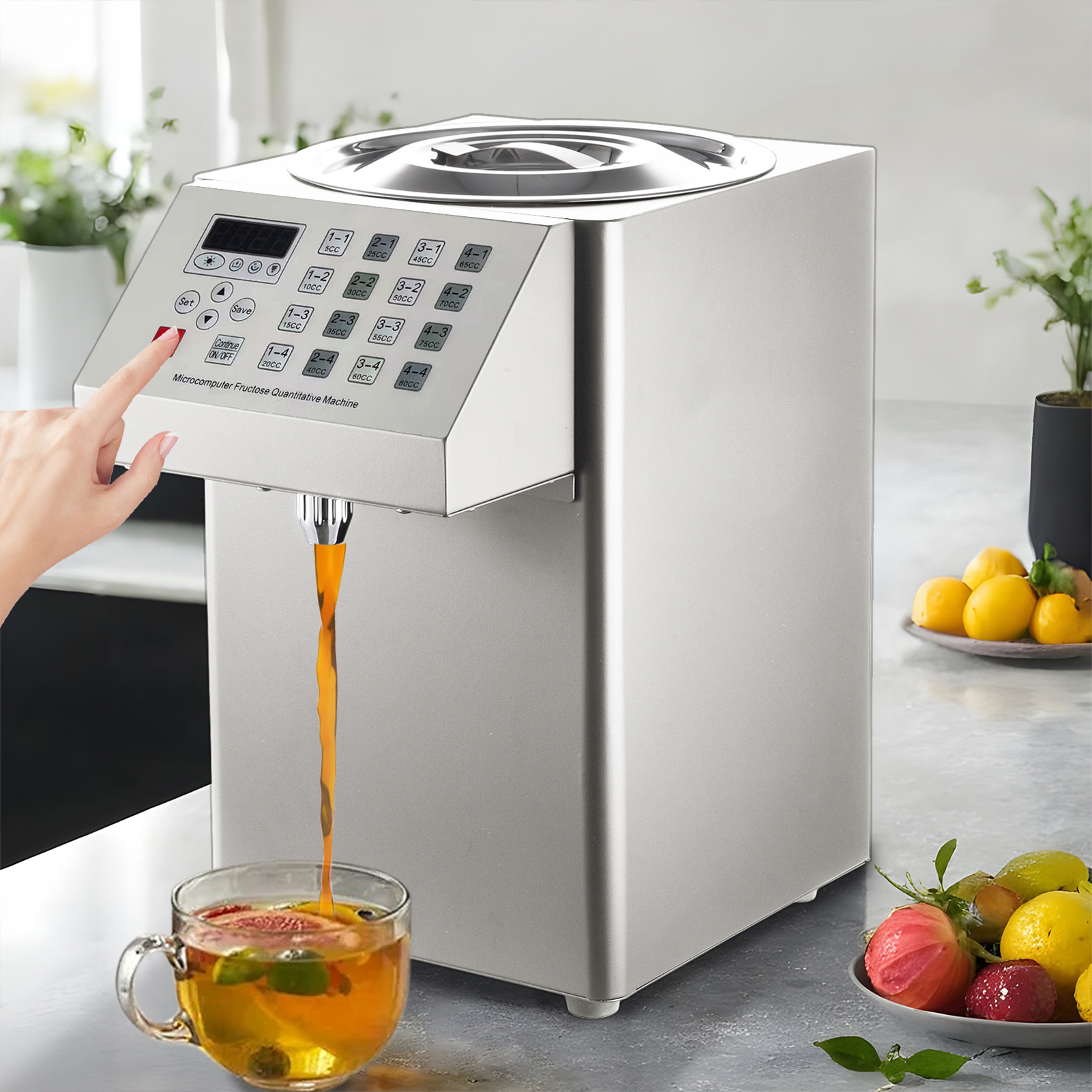 Automatic Fructose Dispenser E - Coffee Tea Shop reseña y precio