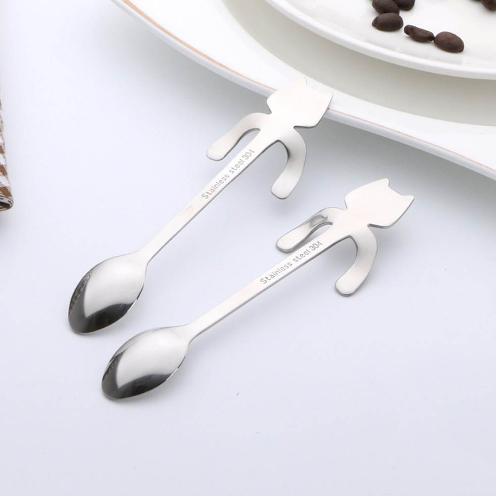 Hanging Cartoon Cat Spoon 304  - Tea Coffee Utensils reseña y precio
