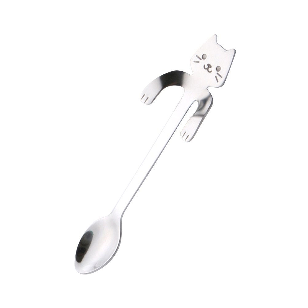 Hanging Cartoon Cat Spoon 304  - Tea Coffee Utensils reseña y precio