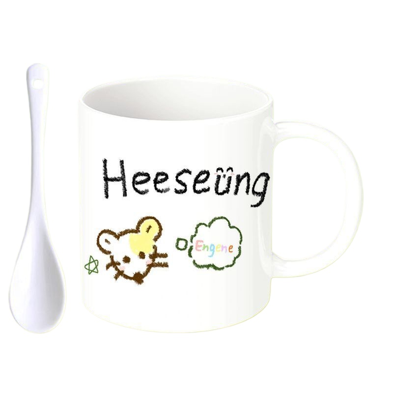 ENHYPENS Lovely Cartoon Periph - Coffee Tea Love reseña y precio