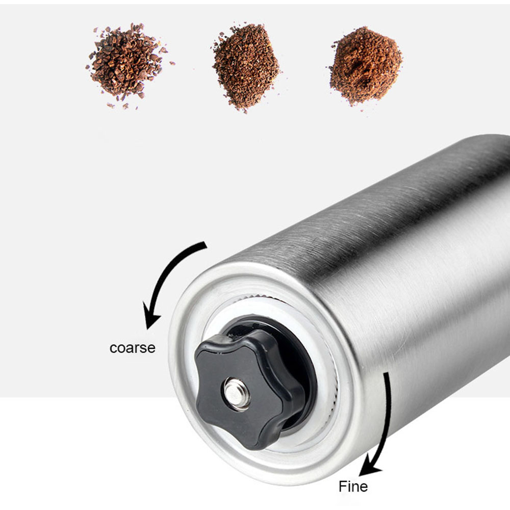 Mini Coffee Grinder Stainless  - Burr Hand Grinder reseña y precio