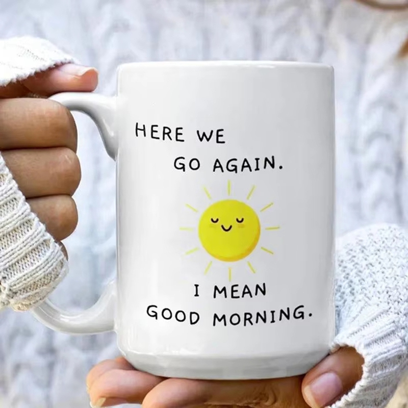 Coffee Cup Funny Sarcastic Fun - Coffee Tea Good Morning reseña y precio