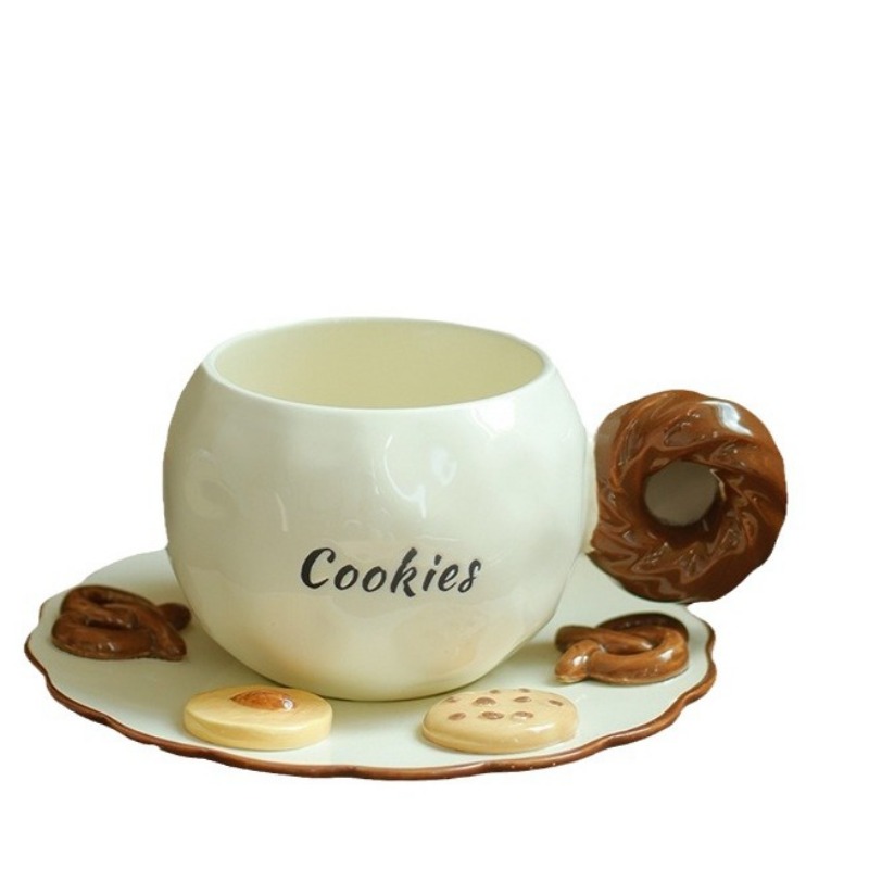 Cookies Themed Ceramic Coffee  - Coffee Tea Love reseña y precio