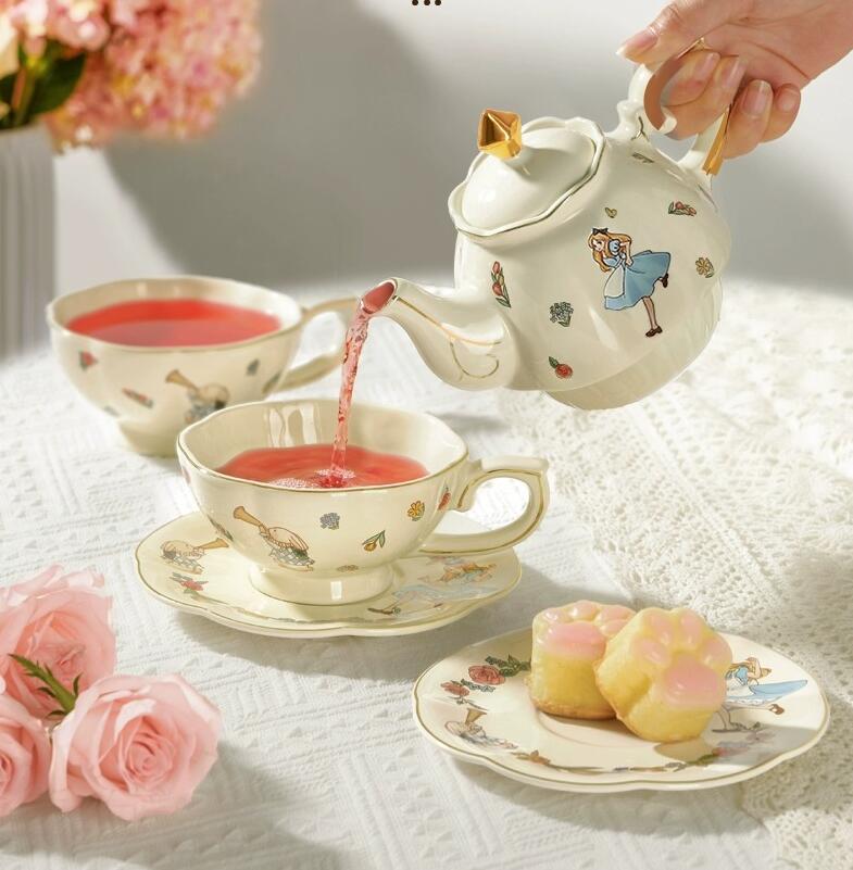 Alice Ceramic Tea and Coffee S - Tea Coffee Pot Set reseña y precio