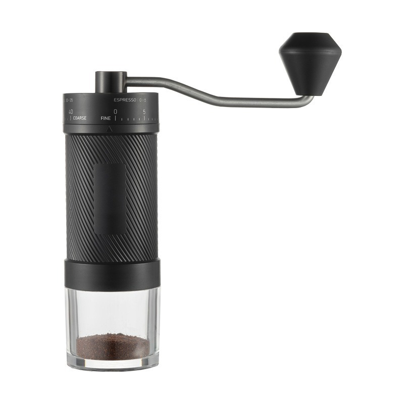 Hand-cranked Italian-style man - Burr Hand Grinder reseña y precio