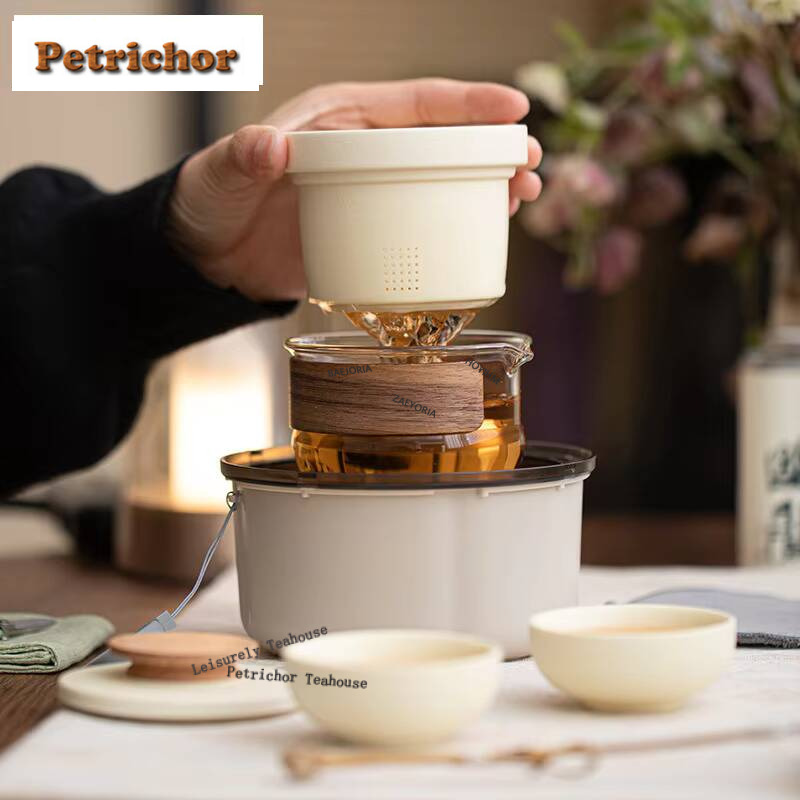 Zen Black Travel Tea Set Kit A - Tea Coffee Pot Set reseña y precio