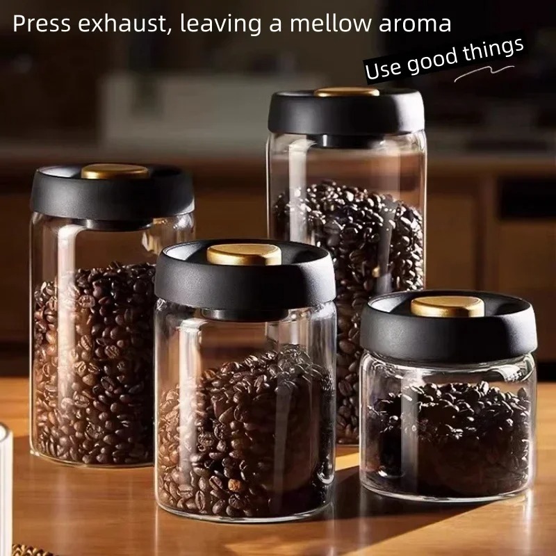 Manual Vacuum Sealed Coffee Ja - Coffee Tea Pictures reseña y precio