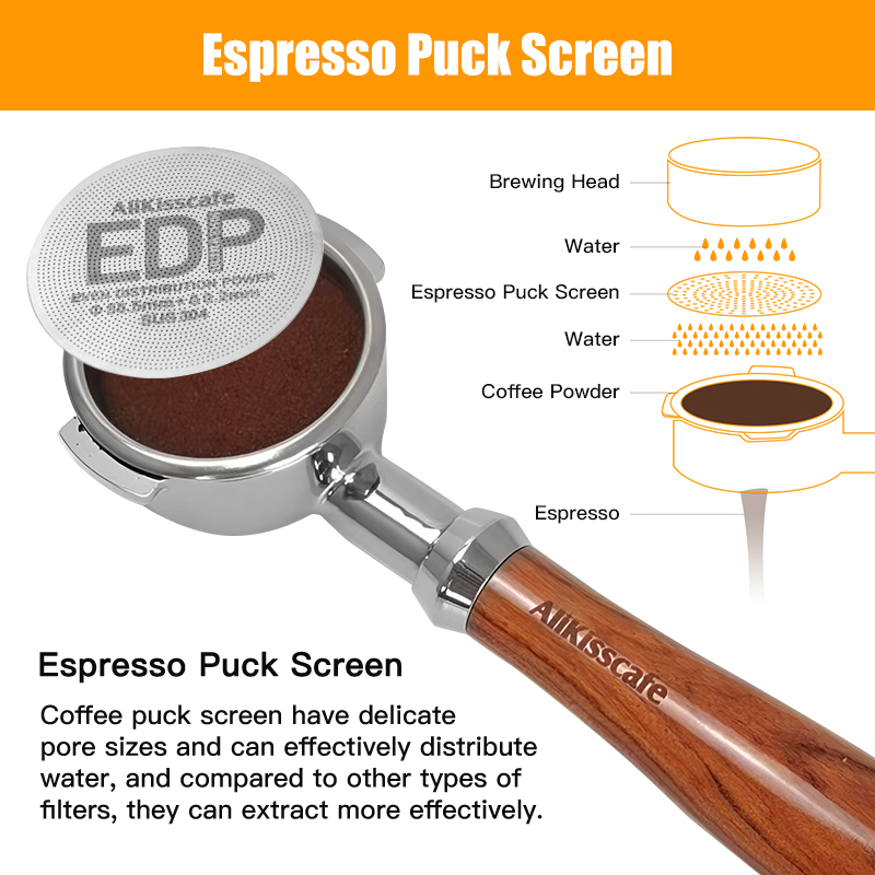 Espresso Puck Screen 49.5mm 51 - Coffee And Tea Filter reseña y precio