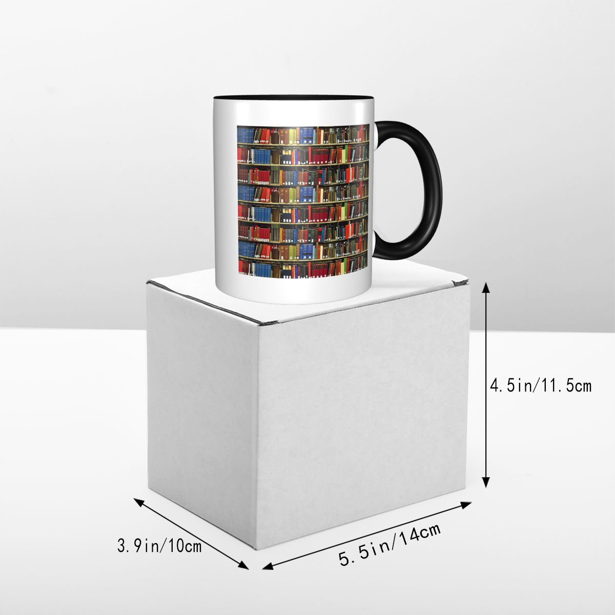 Education Library Book Mug Fun - Coffee Tea Library reseña y precio