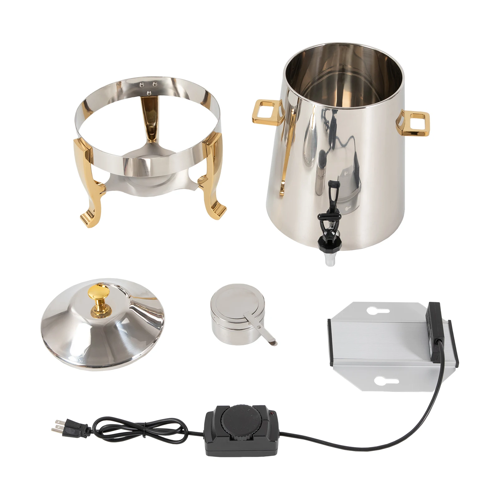 3.5 Gallon Stainless Steel Hot - Coffee Tea Urn reseña y precio