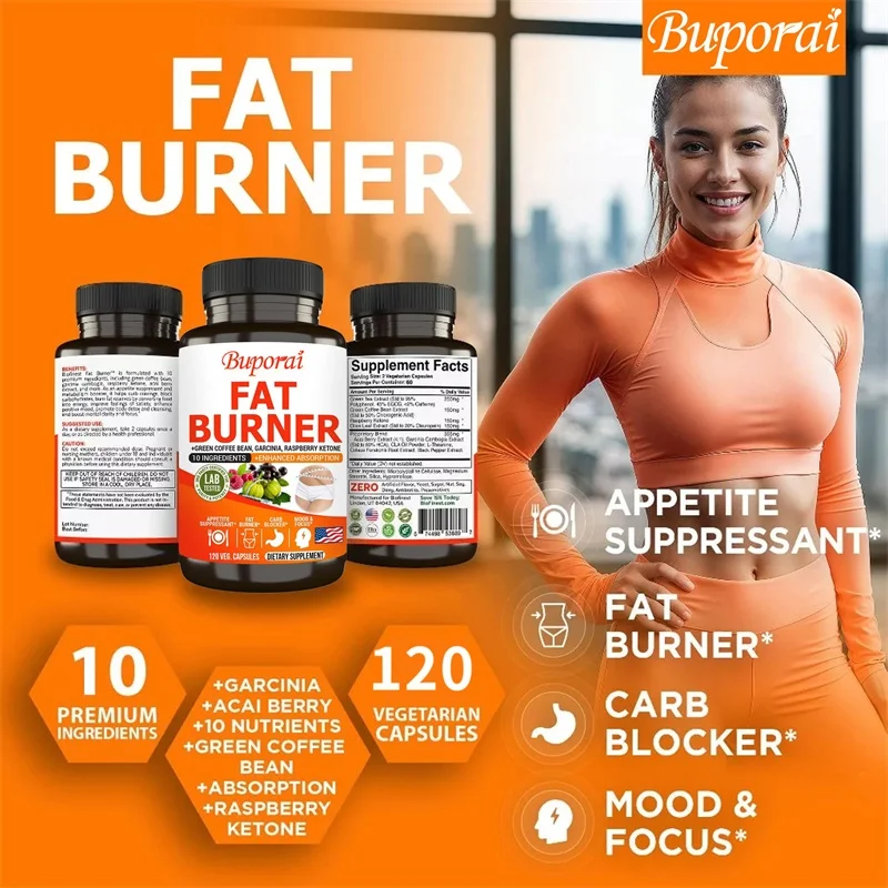 Fat Burner Capsules - Healthy  - Coffee Tea And Bean reseña y precio