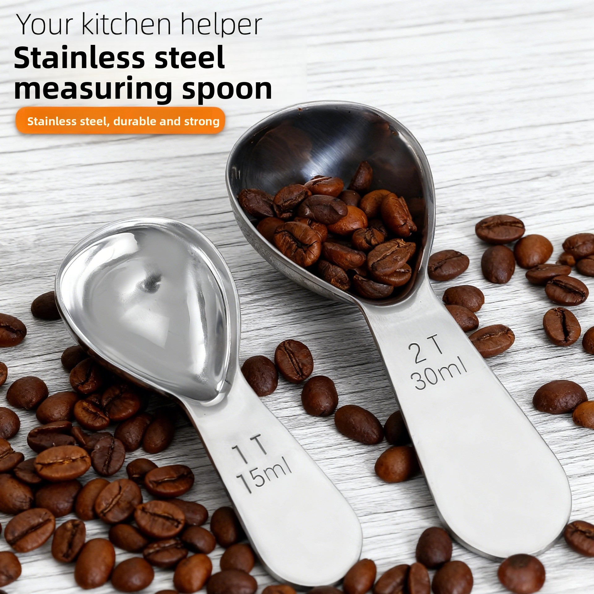 Thickened Stainless Steel Coff - Tea Coffee Utensils reseña y precio