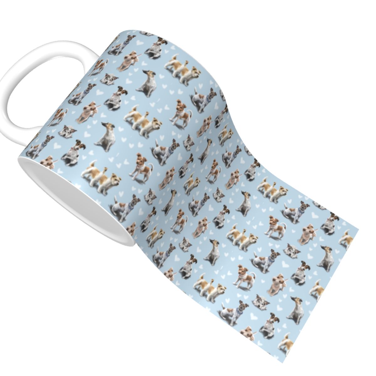 Customized Jack Russell Terrie - Coffee Tea Love reseña y precio