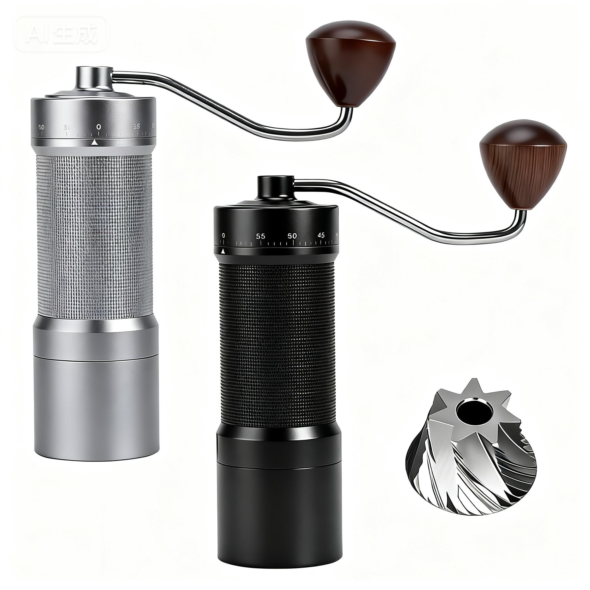 Magnetic Manual Hand Coffee Gr - Burr Hand Grinder reseña y precio