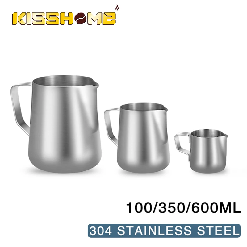 Coffee Milk Frothing Pitcher S - Barista Milk Jug reseña y precio