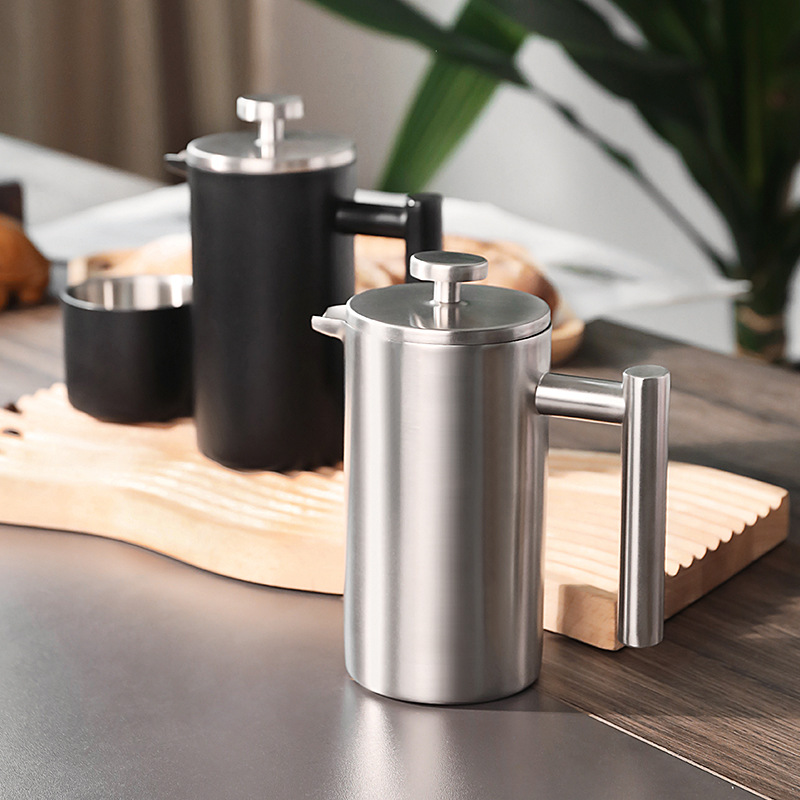 304 Stainl Steel French Pr Cof - Coffee And Tea Filter reseña y precio
