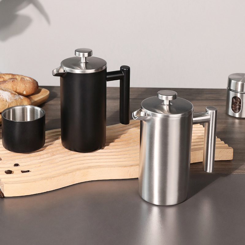 304 Stainl Steel French Pr Cof - Coffee And Tea Filter reseña y precio