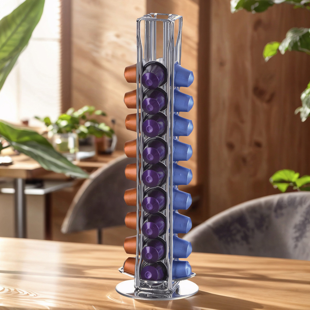 40Pcs Capsule Coffee Stand Rot - Coffee Capsule Holder reseña y precio