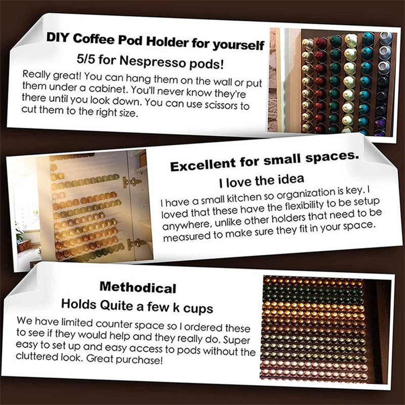 6pcs For Nespresso Dolce Gusto - Coffee Capsule Holder reseña y precio