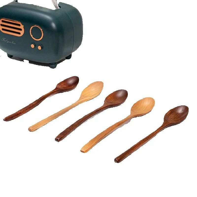 1pc Wooden Spoon Tableware Kit - Tea Coffee Utensils reseña y precio