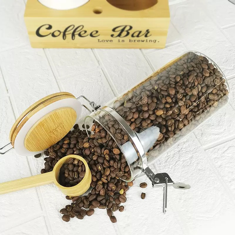 Coffee Storage Jars 2 Pack wit - Coffee Tea And Bean reseña y precio