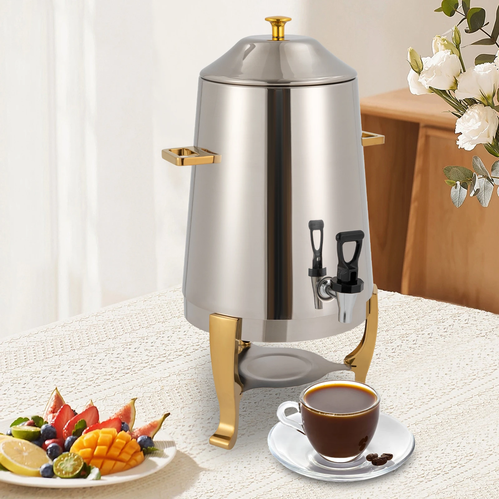 3.5 Gallon Hot Beverage Dispen - Coffee Tea Urn reseña y precio
