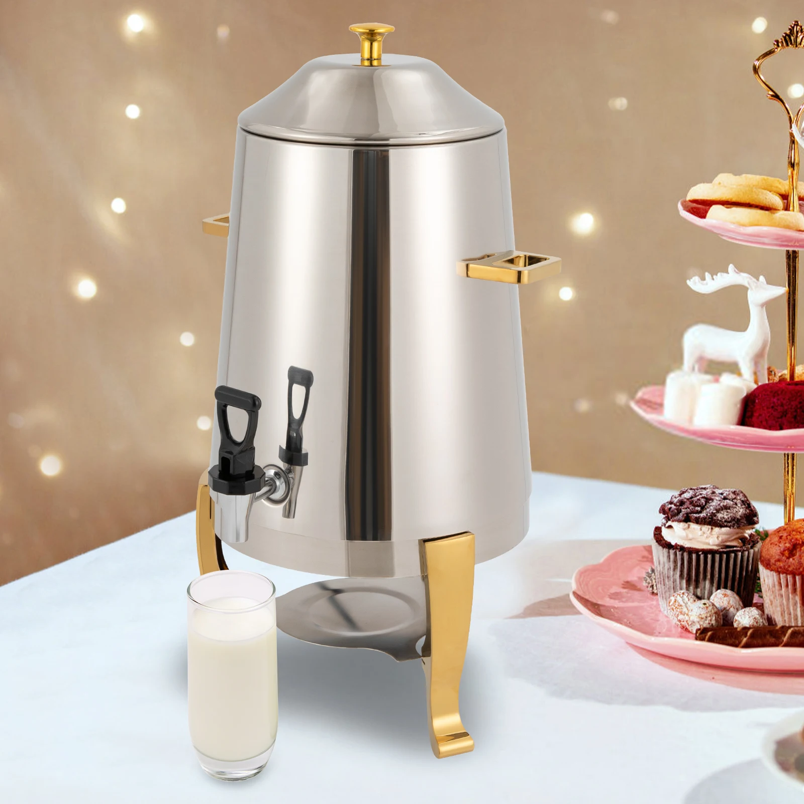 3.5 Gallon Hot Beverage Dispen - Coffee Tea Urn reseña y precio