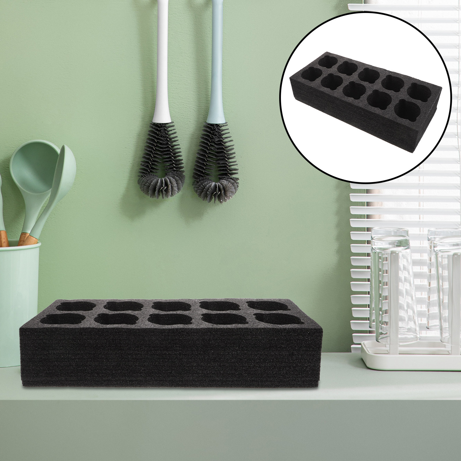 10 Cups Take Out Cup Holder -  - Coffee Tea Holders reseña y precio