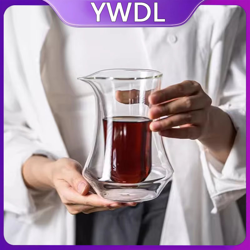 YWDL 300ml Double-layer Glass  - Coffee Tea Shop reseña y precio