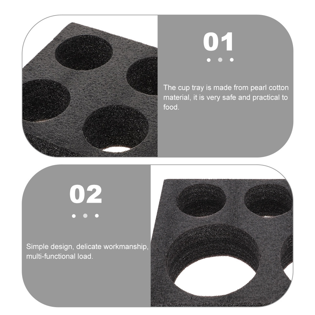 2Pcs Cup Tray Beverage Holder  - Coffee Tea Holders reseña y precio
