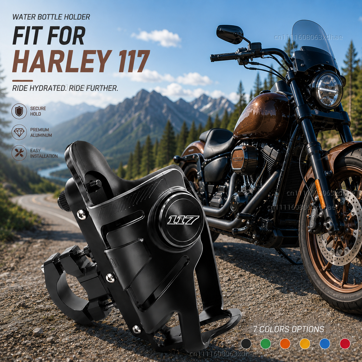 Motorcycle Water Bottle Holder - Coffee Tea Holders reseña y precio