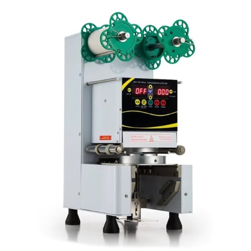Automatic Plastic Cup Sealing  - Coffee Tea Shop reseña y precio