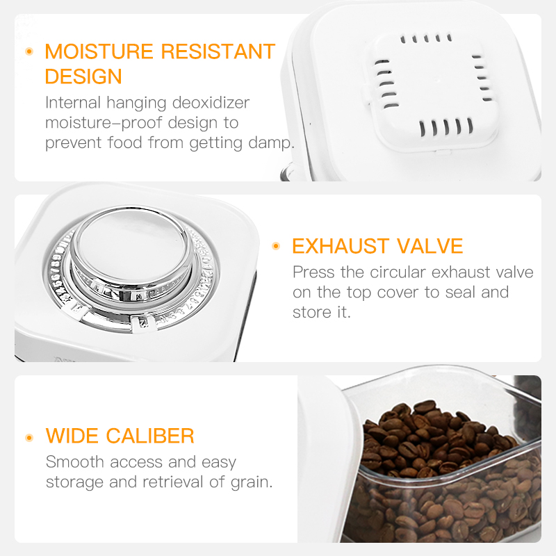 AliKisscafe Coffee Bean Storag - Coffee Tea And Bean reseña y precio